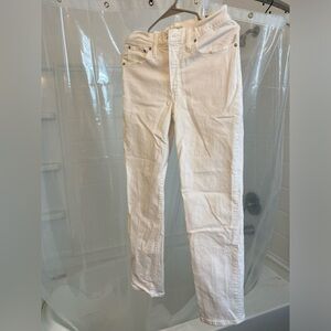 Madewell straight leg jeans!!